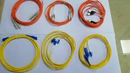 FC-FC Fiber Optical Cable Multimode Duplex Fiber Optic Patch Cord