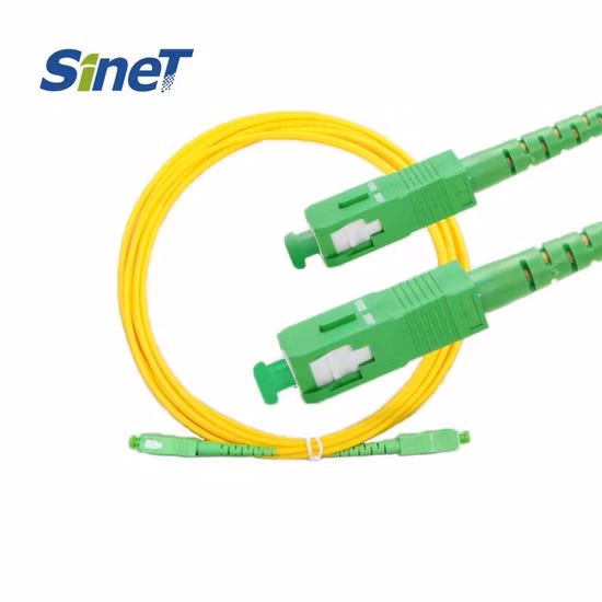 シングル マルチモード 2.0 mm 1 m 2 m 3 m 5 m 10 m Sc/Upc Sc-Glasfaser-Patchkabel
